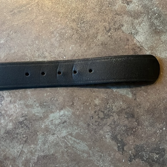 Genuine leather dickies belt, removable belt buckle, barley worn - Picture 9 of 10